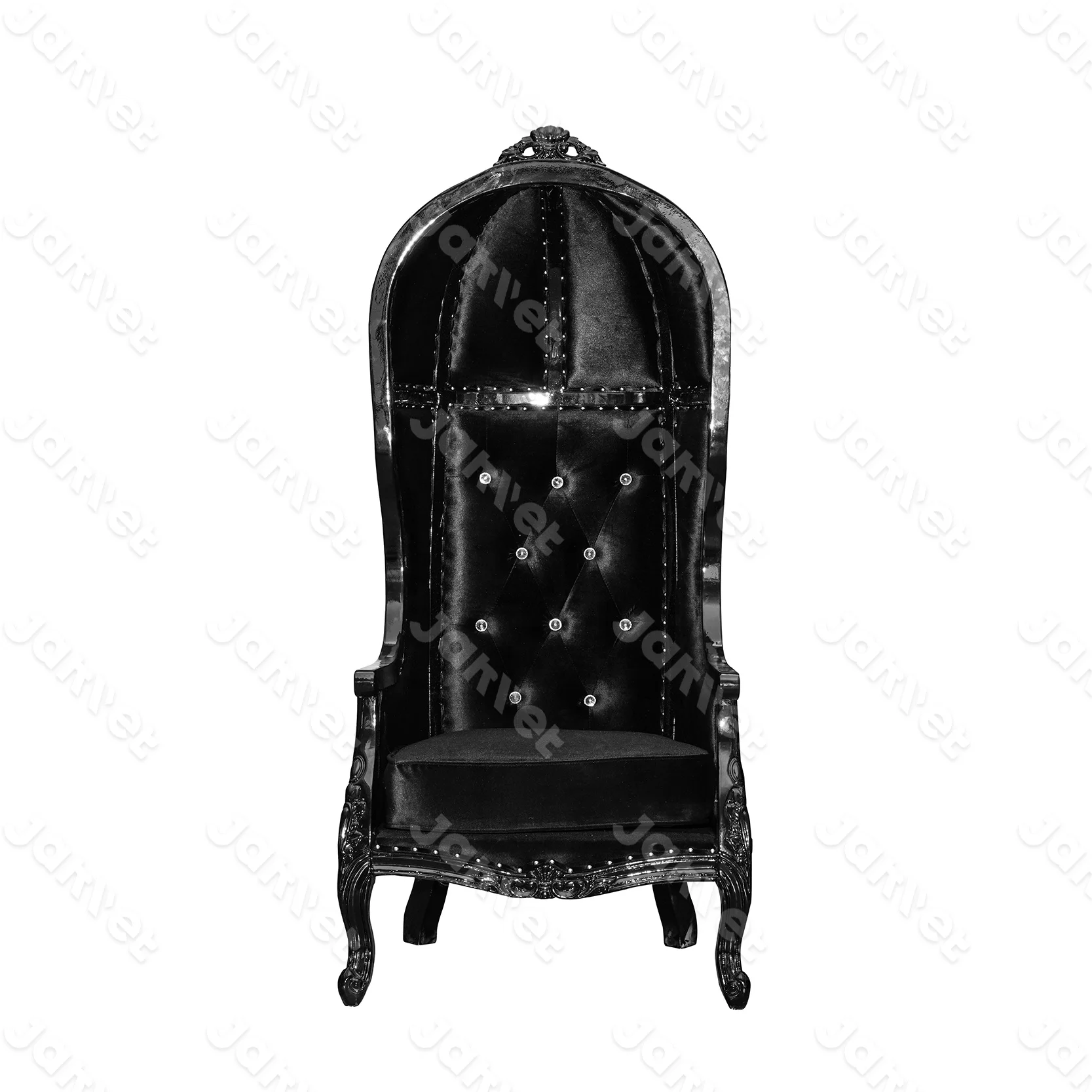 Canopy Throne Wedding Balloon Chair Event Birdcage Chair Black