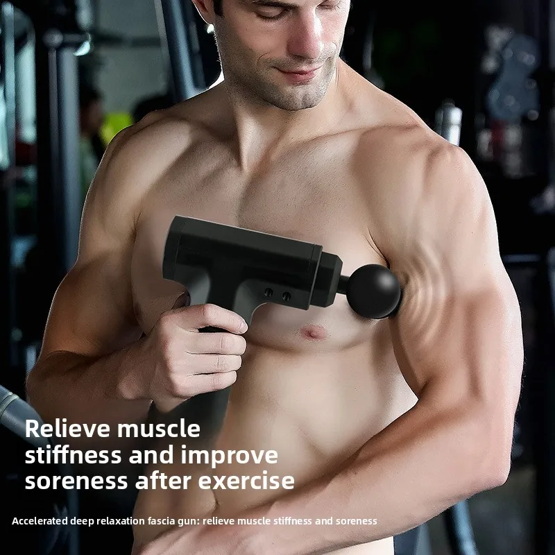 Massage Gun Fascia Machine Muscle Relaxation Vibration Massage Fitness Equipment Neck Gun Mini Fascia Gun