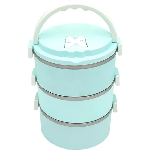 Metropolhome Lunch box Vacuum pcs set Food Container Turquoise 3.153