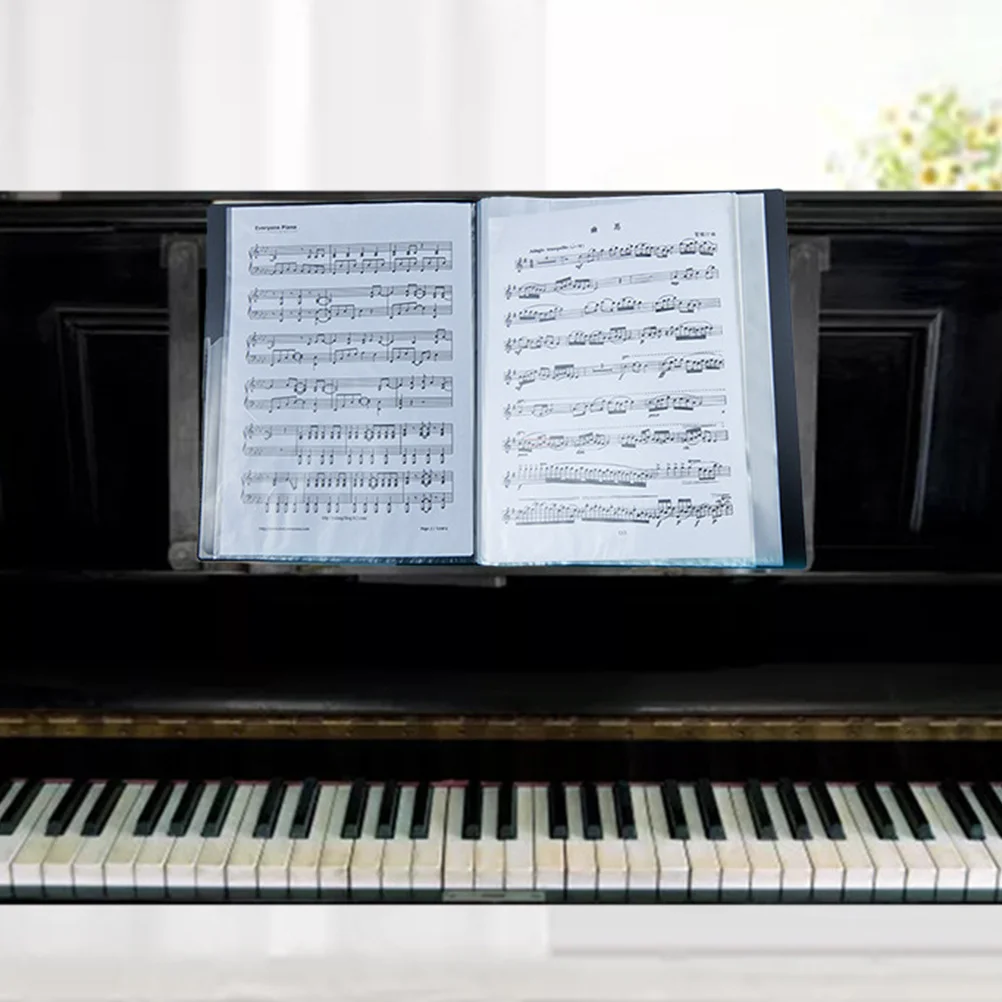 

Music Document Organizer Folder for Musician File Folders Musical Notes Choral with Durable