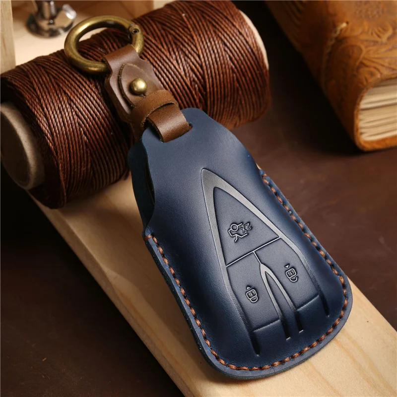 Car Key Cover Shell For Changan CS35PLUS CS55PLUS CS75PLUS 2019 keyProtective Case Accessories Keychain Car-Styling