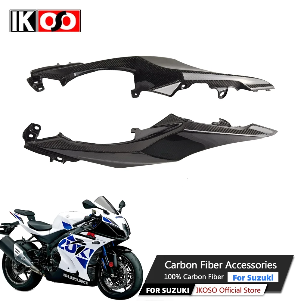 

For Suzuki GSXR1000 2017 Rear Seat Side Panel 100% Full Dry Carbon Fiber Motorcycle Side Panel Modification Fairing Kit 2017+