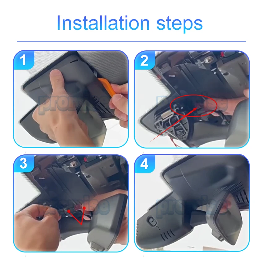 جديد! كاميرا توصيل وتشغيل 4K 2160P لسيارة BMW M3 M4 M340i & M2 G87 Facelift 2025 2026, OEM كاميرا سيارة بمظهر المصنع مع WIFI & APP