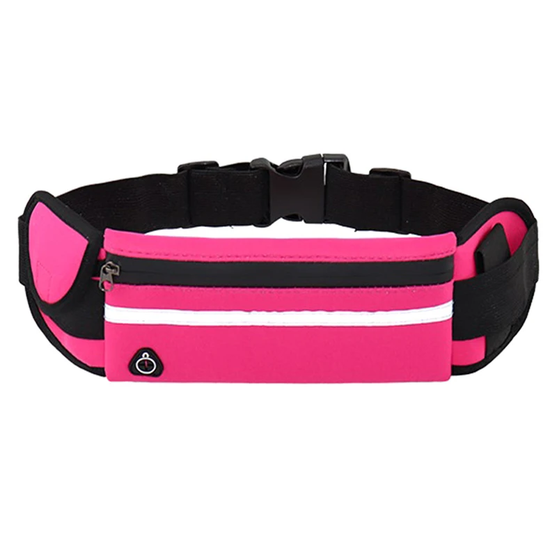 Adjustable Waterproof Running Waist Bag Fitness Belt Pack Mobile Phone Holder Jogging Outdoor Sports Water Bag For Men Women