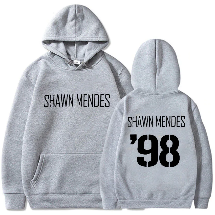 Shawn Mendes Hoodie for Autumn/Winter Hip Hop Comfortable Sweatshirt With Pocket Gothic Soft Clothes Sudaderas Fashion Pullovers