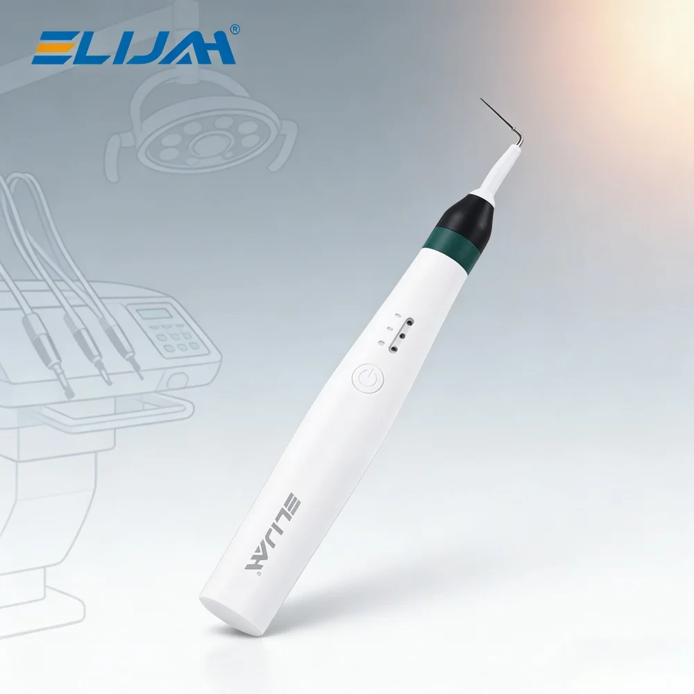 ELIJAH 0.3s Quick Heating Dental Gutta Percha Cutting Heating Pen with 2 Needles Rechargeable Root Canal Heated Cutting Tools