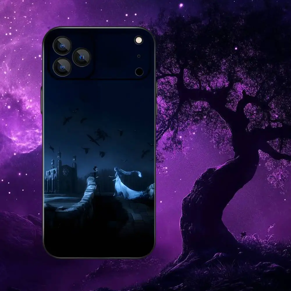 Funda de teléfono C-Corpse B-Bride Victor para iPhone 17,16,15,14,13,12,Pro,Max,Plus,E,SE4,Air,Mini caja suave negra