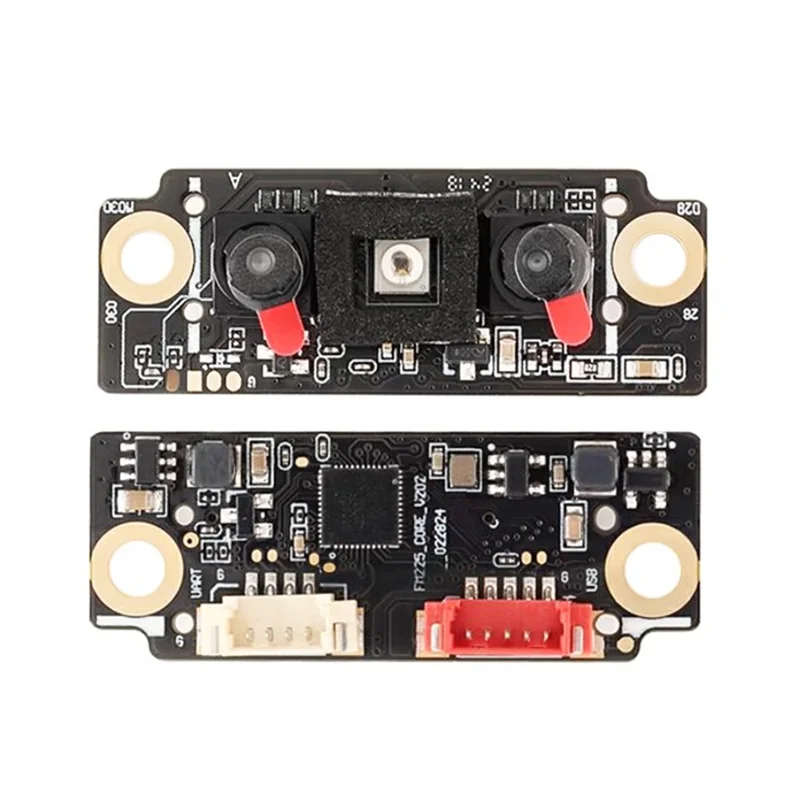 

A61P FM225 Face Recognition Module 3D IR Infrared Camera Binocular Liveness Detection Serial Communication Cat Eye Visible