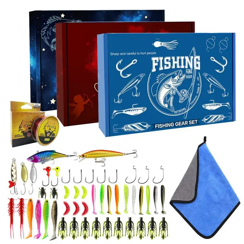 

Fishing Advent Calendar Christmas 2024 Advent Calendar Fishing Christmas Countdown,24 Days Fishing Set Fishing Advent Calendar