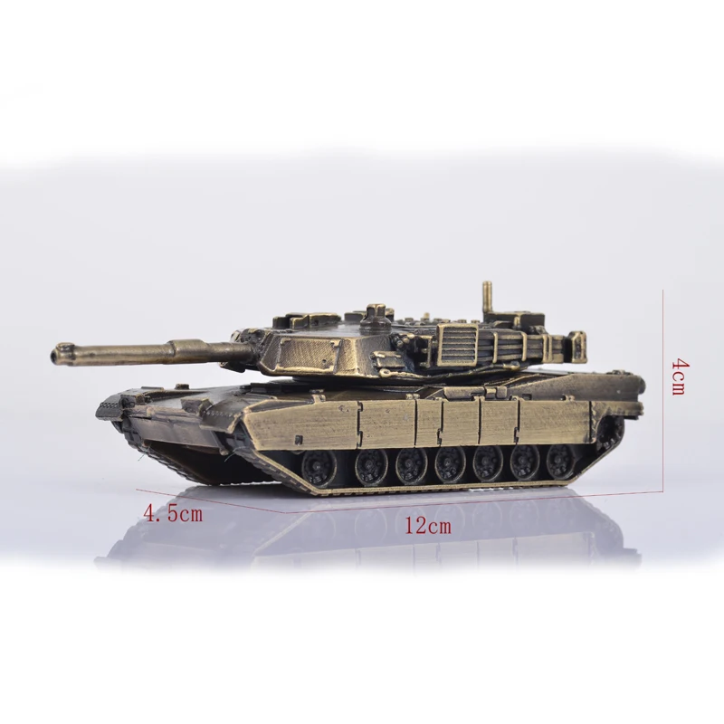 1/72 America M1A2 Abrams Main Battle Tank All-metal model