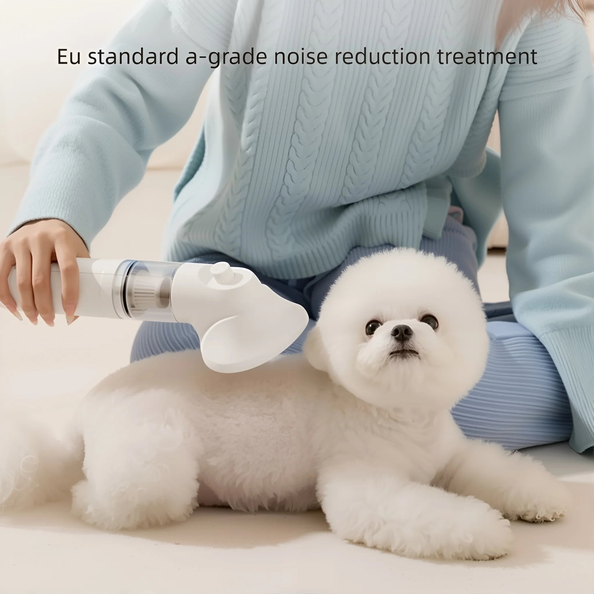 

Multifunctional Pet Vacuum Cleaner Dog Grooming Hair Suction Cats Vacuum Grooming Kit Handheld Vacuum Cleaner USB Charging