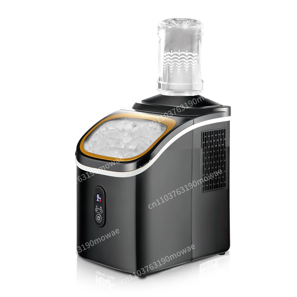 Small ice machine Household visual mini ice machine Automatic ice machine