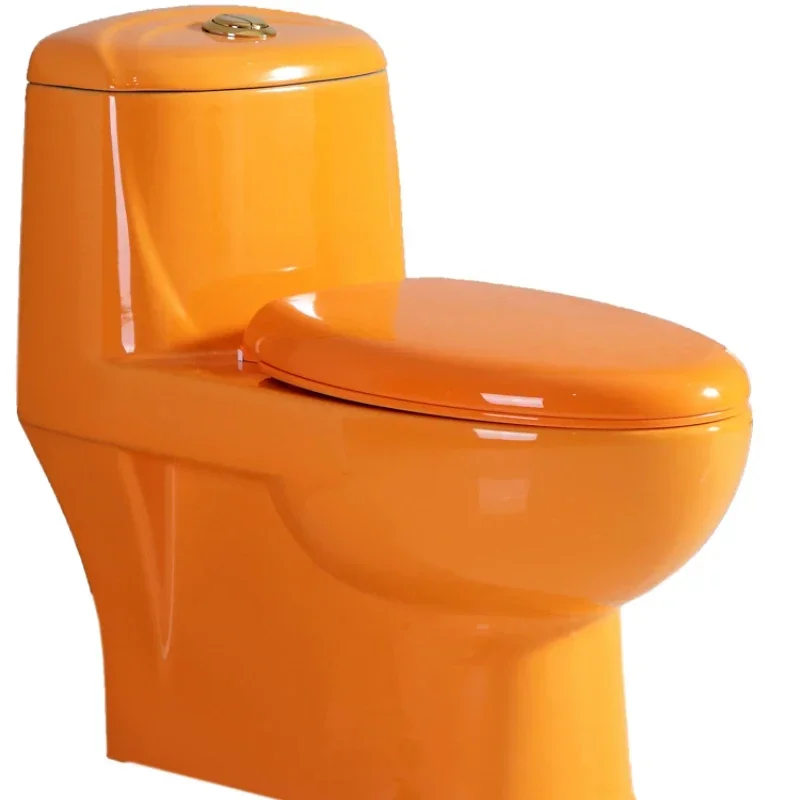 Colorful washdown flushing one piece ceramic multicolor ceramic sanitary toilet