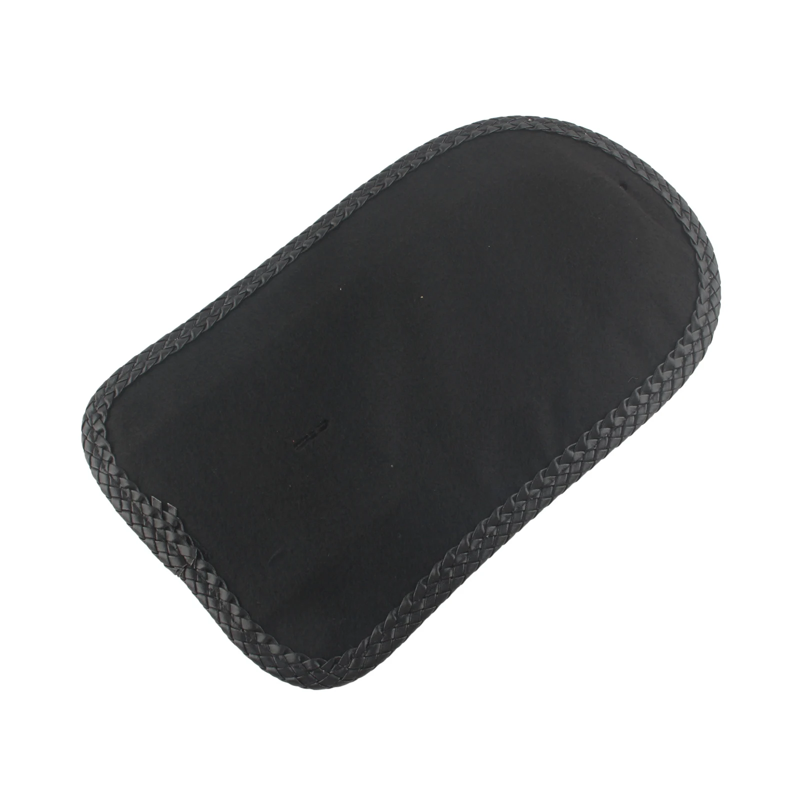 

For Harley Sportster XL 883 1200 2004-2021 Motorcycle Black Leather Rear Fender Bib Solo Seat Cover