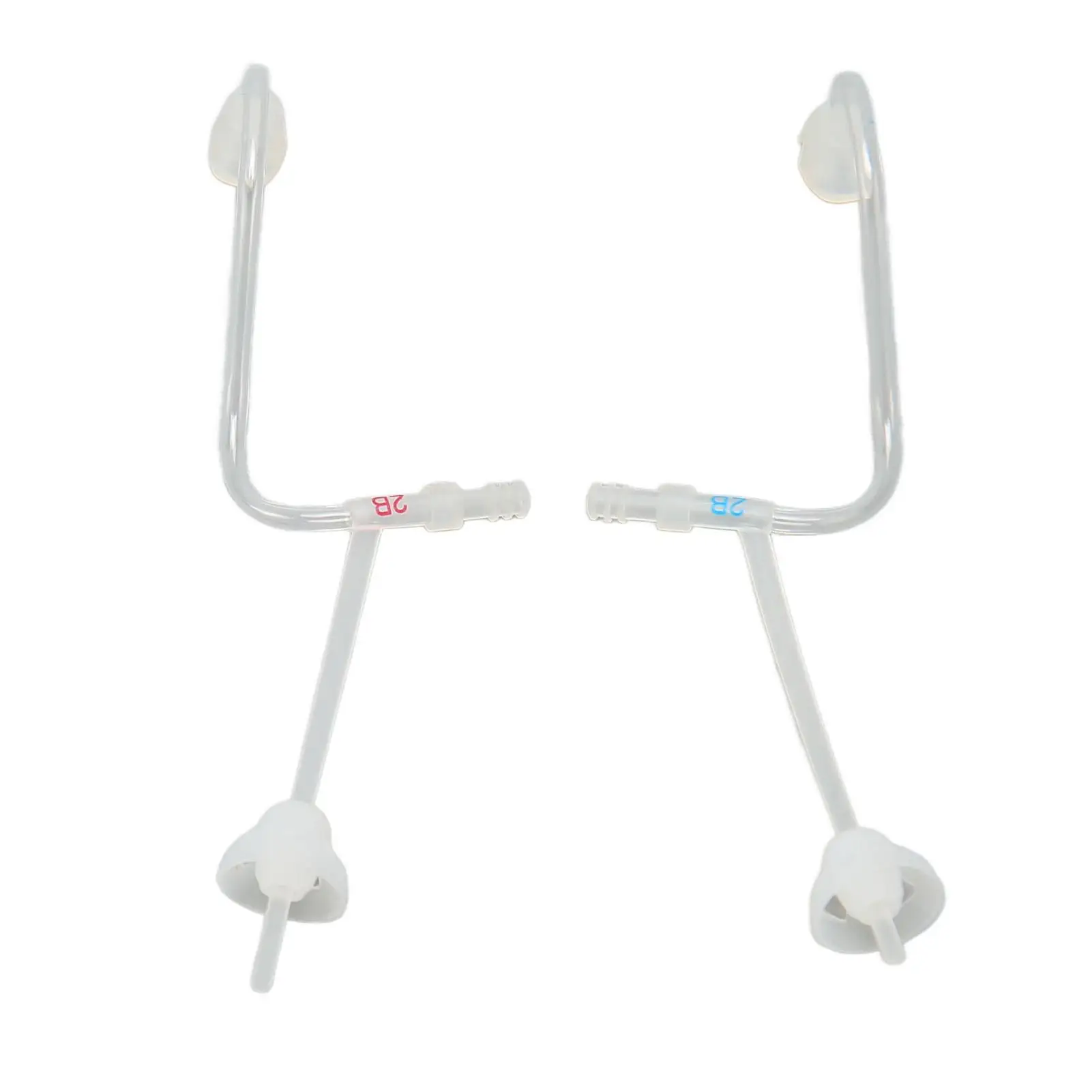 

Ear Cleaning Sound Tubes Replacement Slim Transparent Silicone Amplifier Ear Tool for Clear Hearing Enhancer