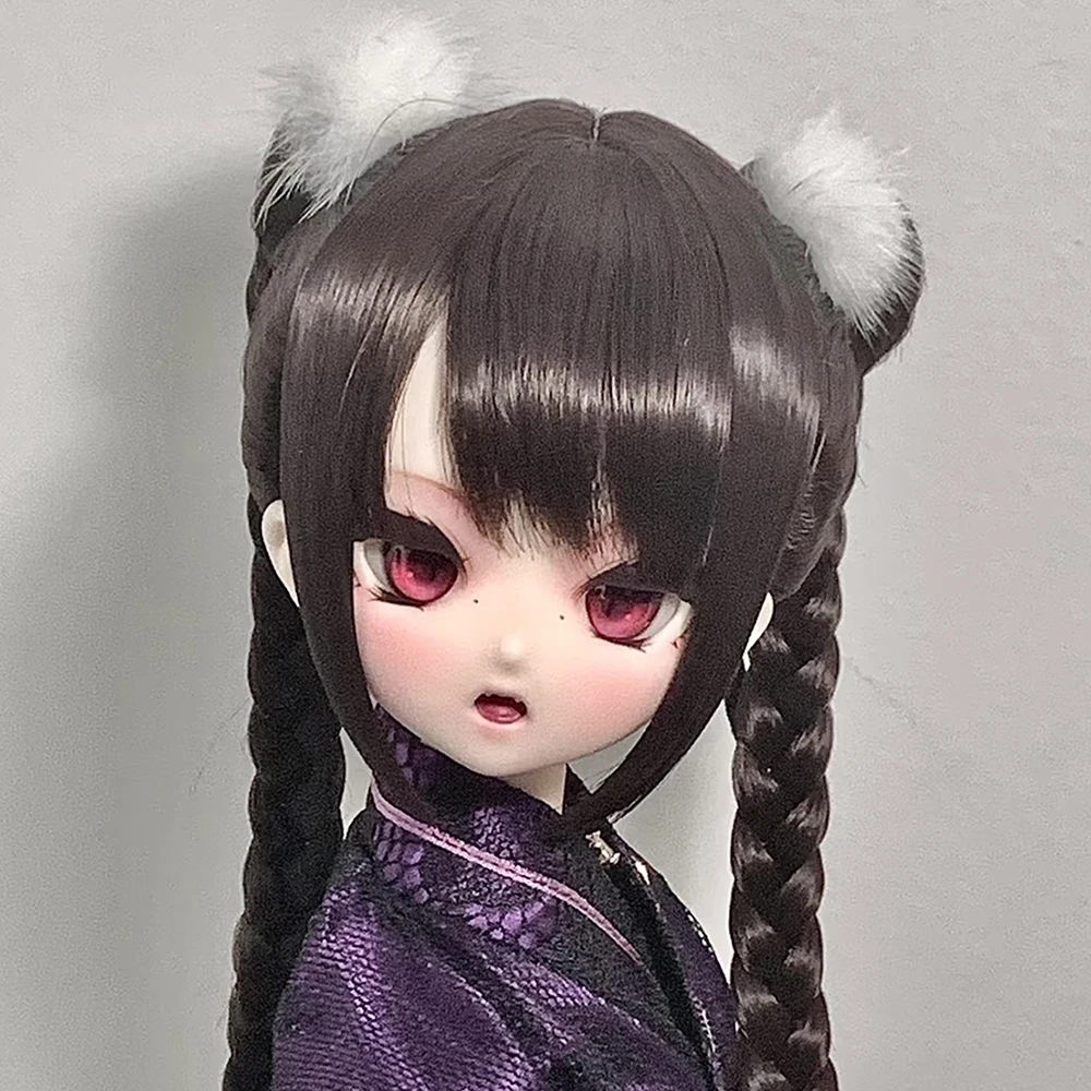 

New 1/4 BJD Doll Anime Girl Head No Makeup Resin DIY Doll Head Without Makeup Doll Accessories 1/4 BJD Toys