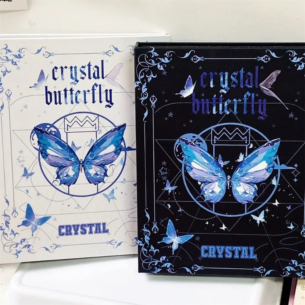 A5 INS 3-inch Small Card Storage Butterfly Series Photo Album Binder Photocard Collection Books Loose-leaf Idol Photocard Holder