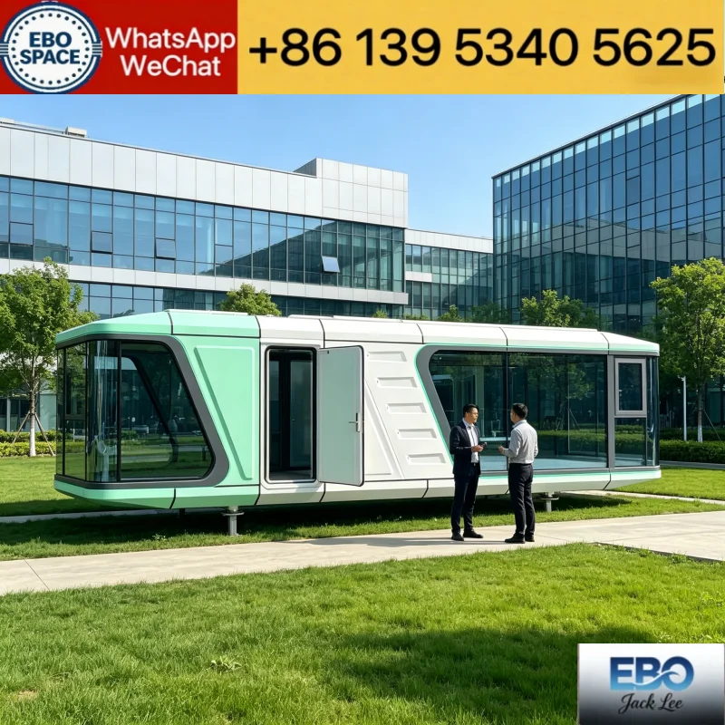 Affordable Expandable Container Prefab House 40ft 2-4 Bedroom Mobile House Long-term Residential Use