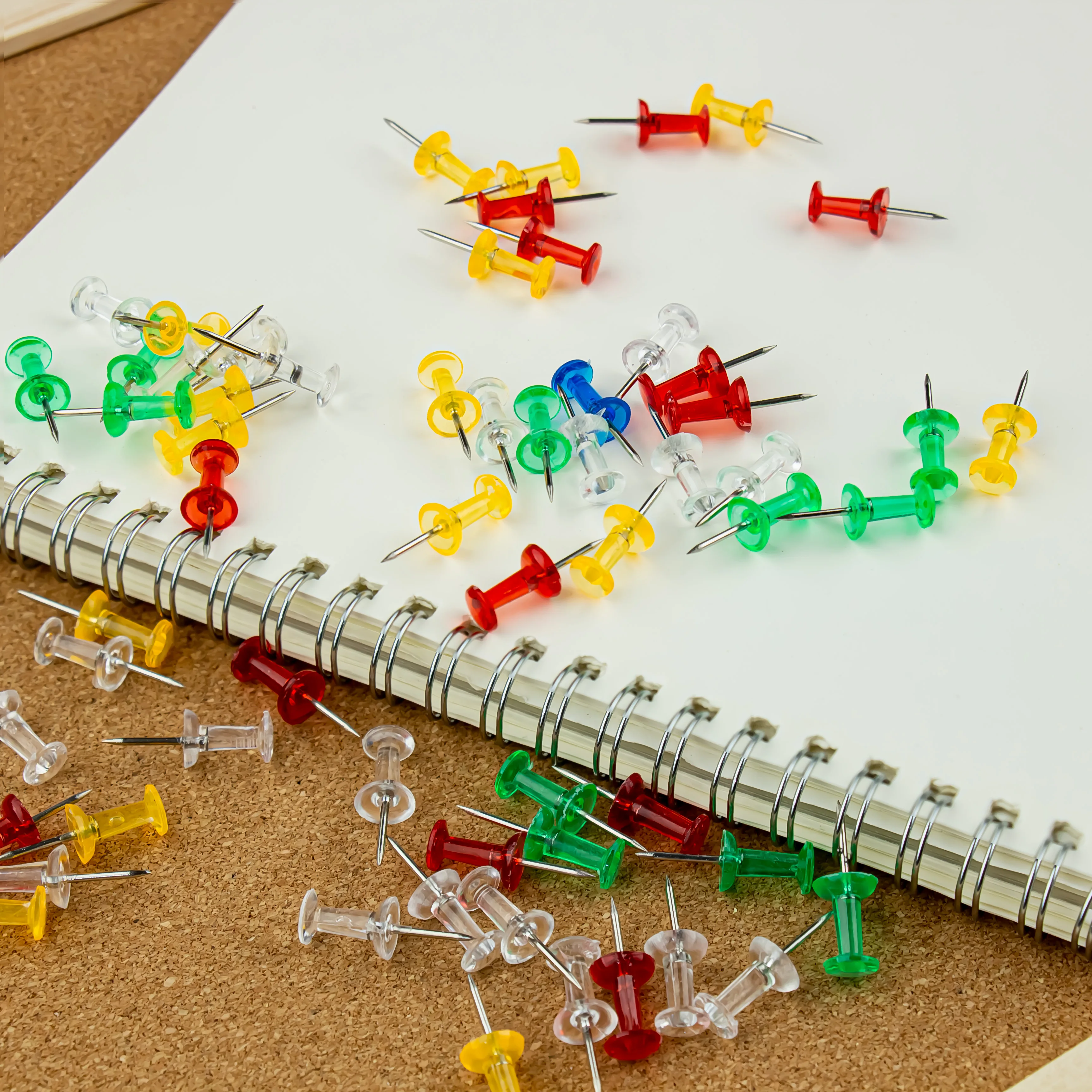 Paku Tekan Berwarna-warni, Pak - Head Pin Assorted ulasan dan harga