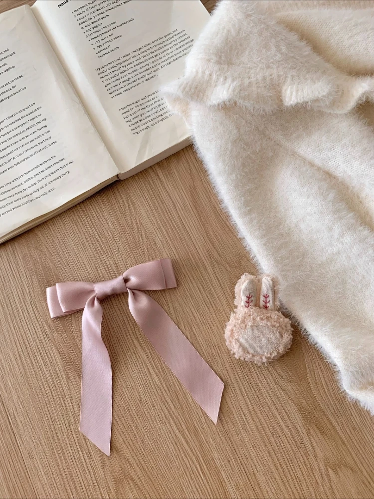 سترات جميلة على الطراز الياباني الجديد لخريف 2025 سترات نسائية كاواي على طراز بريبي أنيقة أنيقة بفيونكة سترة صوفية عصرية رائعة #4