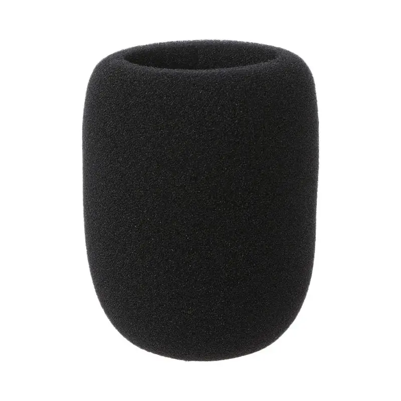 Professional Mic Cover Round Ball Mic Windscreen Microphone Sponge Mic Cover Universal Windscreen Cover