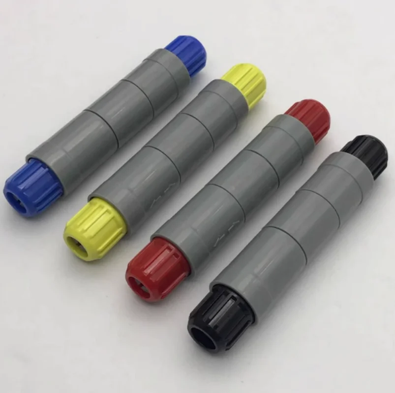 

5pcs Floating aviation socket connector 1PPAGPKG compatible with medical industry plastic self-locking connector head