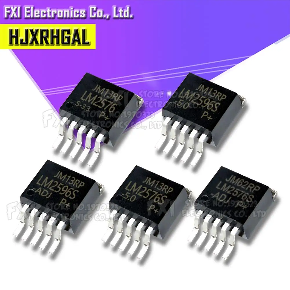 10PCS LM2596S-ADJ LM2596-ADJ TO263 TO-263 LM2576S-3.3 LM2576S-5.0 LM2576S-ADJ LM2596S-5.0 LM2596S LM2576S