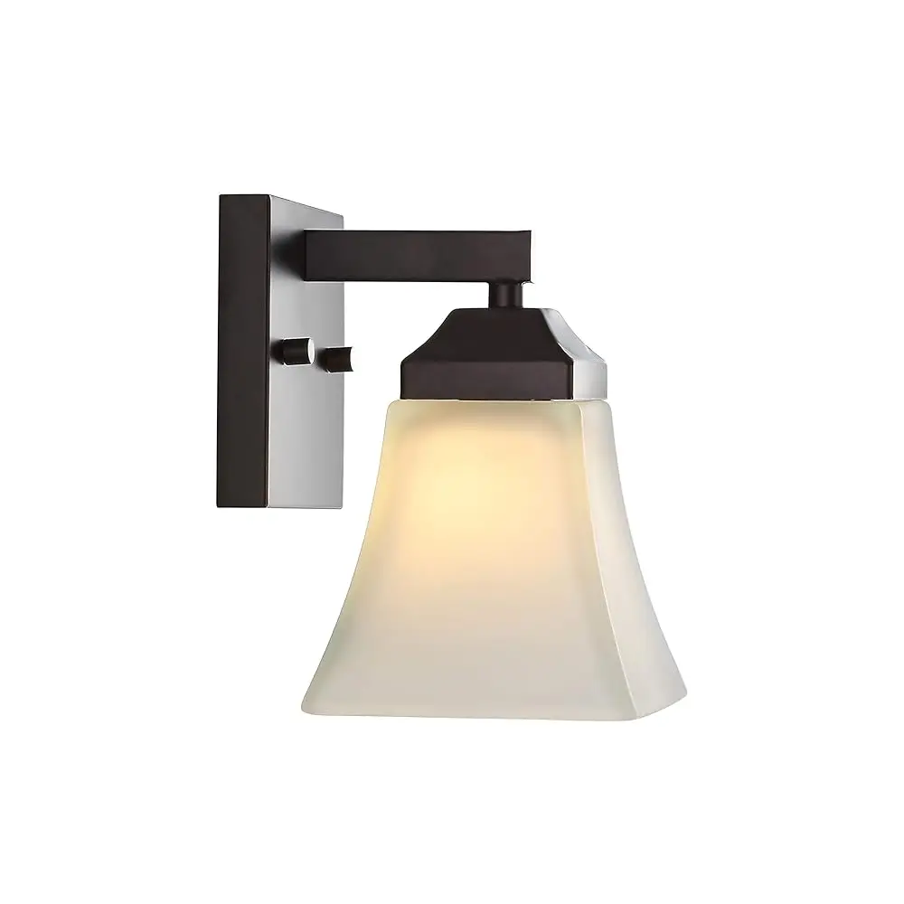 

Jyl7522A Staunton 5"" 1-Light Iron/Glass Modern Cottage Led Vanity Light Casual Farmhouse 2700K Led 4W Bulb Luded Bathroom