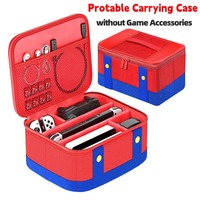 Large Carrying Protective Case Shockproof Portable Travel Storage Bag Waterproof for Nintendo Switch/OLED Console Pro Controller