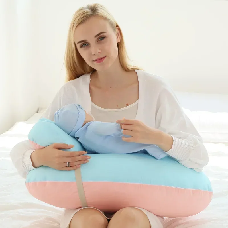 Multifunctional Baby Feeding Nursing Pillow and Positioner for  Breastfeeding with Detachable Pocket Head