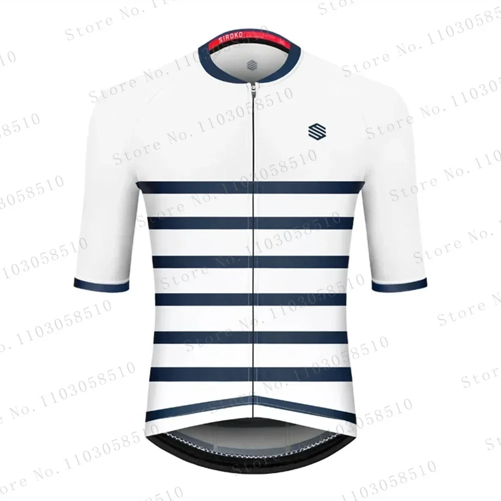 

Siroko 2024 Men Summer Short Sleeve Cycling Jersey Bicycle Road MTB bike Shirt Outdoor Sports Ropa ciclismo Clothing Breathable