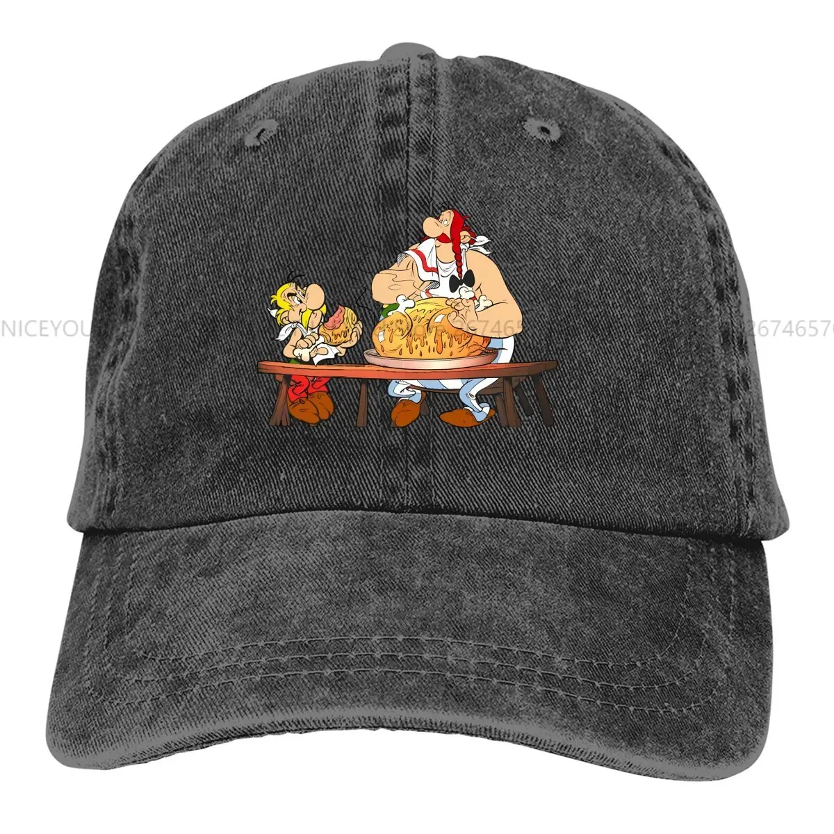 Unisex Baseball Cap Men Hats Women Visor Protection Snapback Asterixs and Obelixs Cartoon Comic Caps