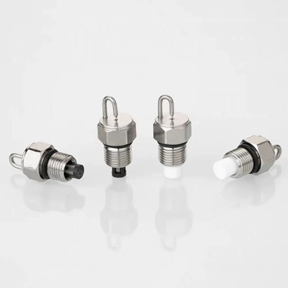 304 Stainless Steel Ruby Impingement Fog Nozzle High Pressure 1/8 Inch Impact Pin Mist Nozzle With Filter