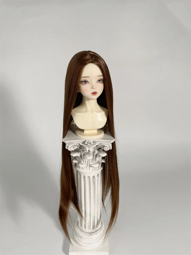 Bjd Wig Soft Silk Split Simulation Antique Style 1/3 1/4 1/6 Long Hair Rough Factory Spot Quick Hair