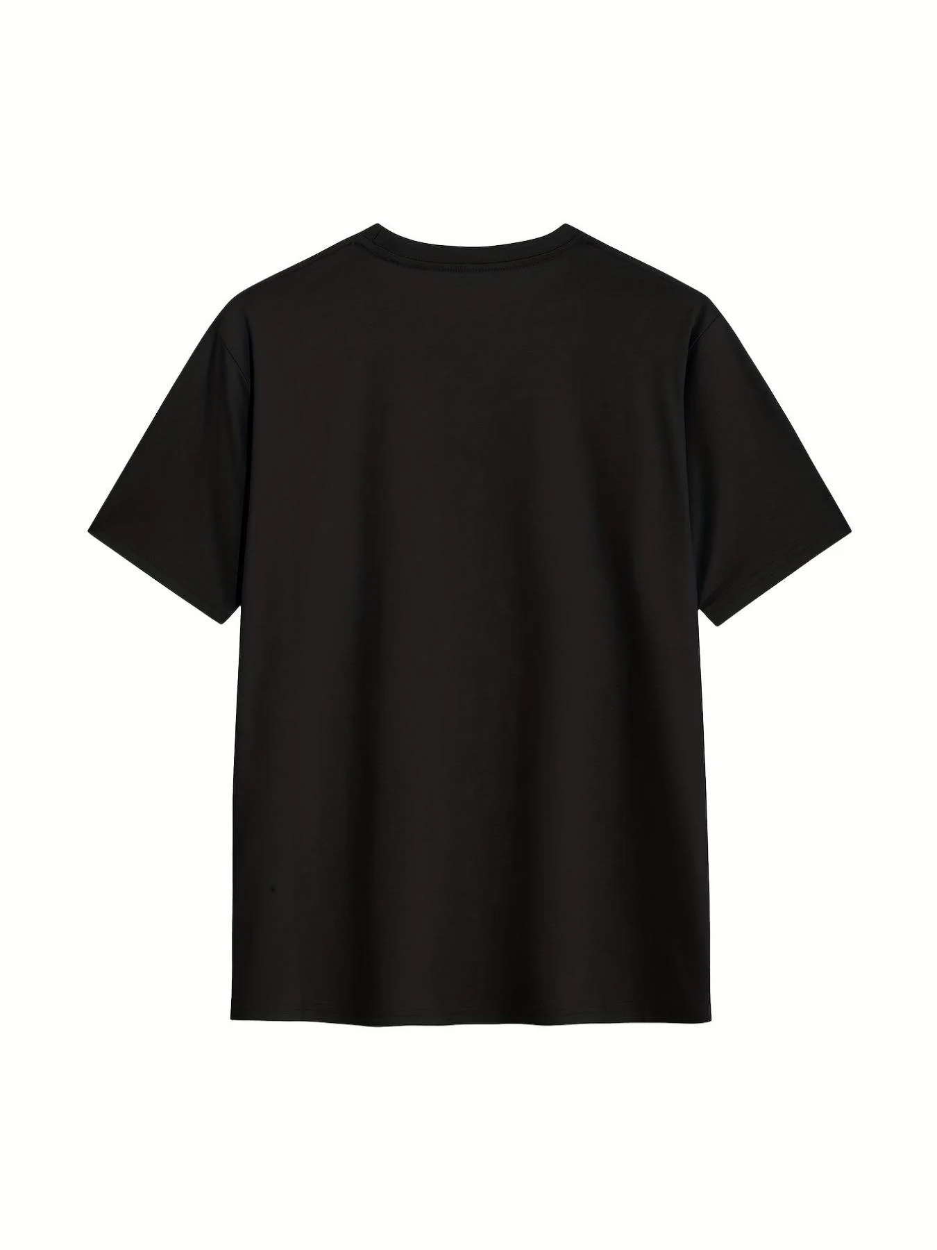 100% Baumwolle AGUSTD Musik-T-Shirt - Locker geschnittenes Kurzarm-T-Shirt mit Gitarren-Print, lässiges Rundhals-Oberteil, Oversize-T-Shirt – Detail 4
