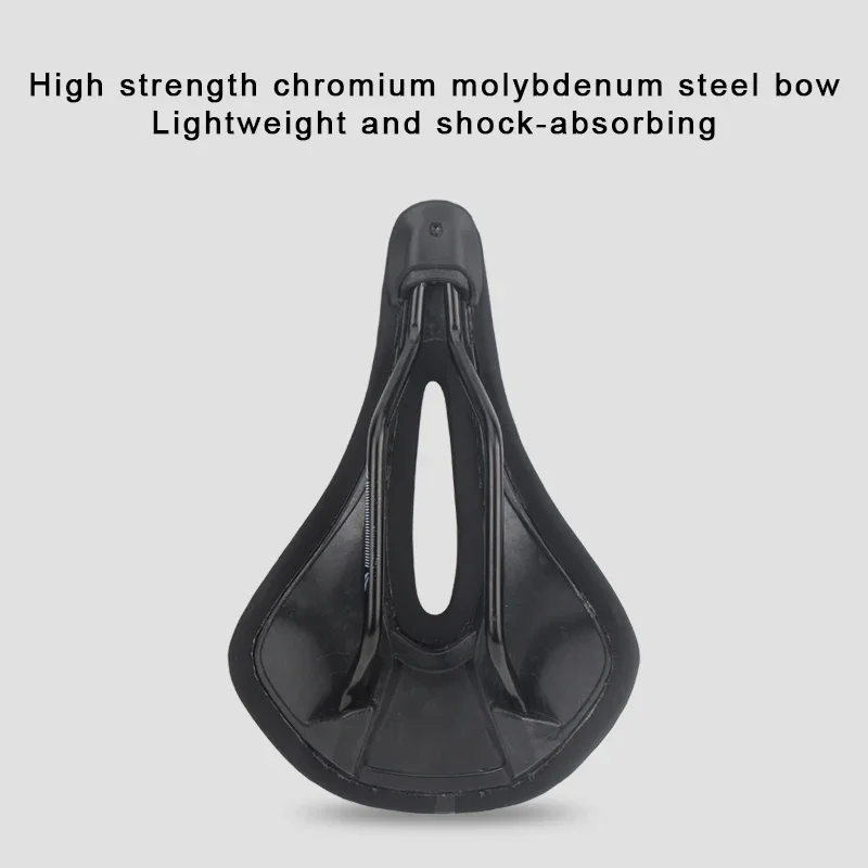 سرج RIRO Comfort EVA MTB مقاس 155 مم مع قضبان فولاذية، مقعد دراجة خفيف الوزن للغاية ممتص للصدمات للطرق والدراجات الجبلية