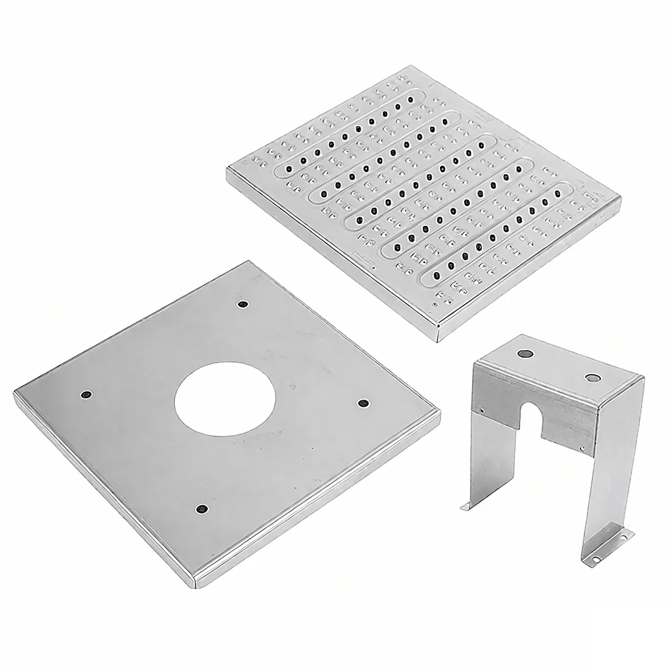 Custom Laser Cut Metal Parts - Stainless Steel & Aluminum - close-up view
