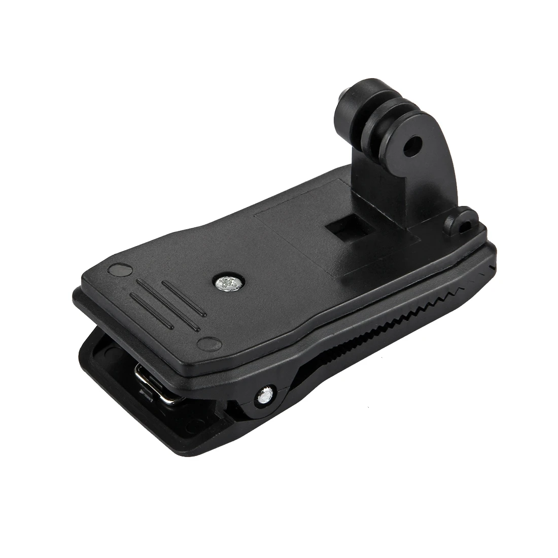 PULUZ 360 Degree Rotating Backpack Hat Rec-mounts Quick Release Clamp Mount for GoPro/ Insta360/ DJI and Other Action Cameras