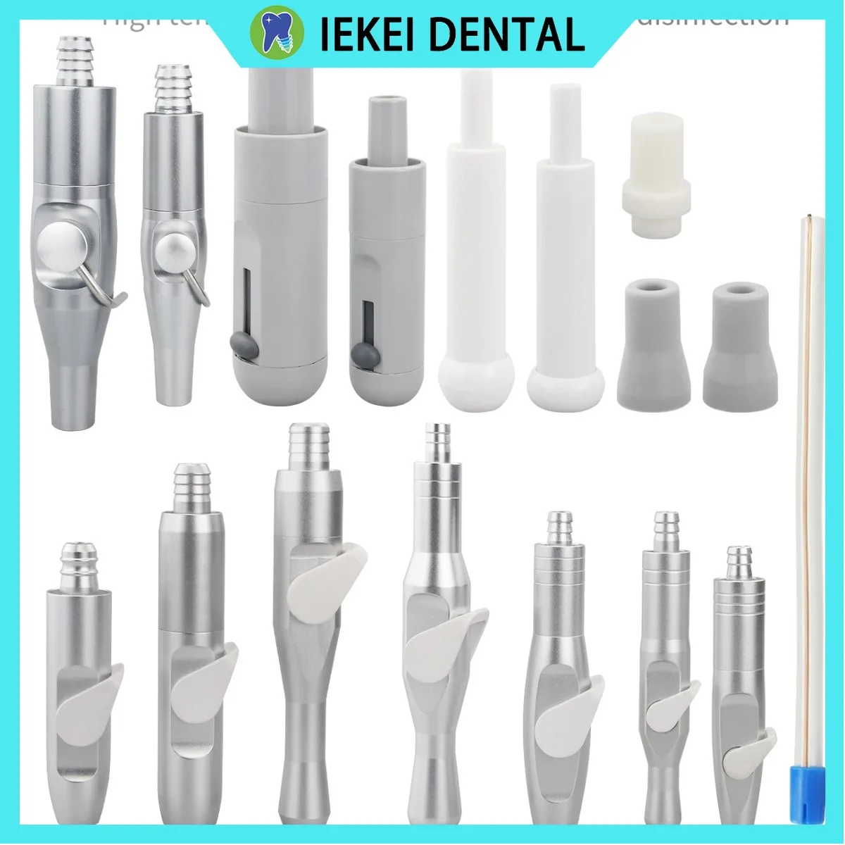 

Dental Valves, Oral Saliva Ejectors, Strong and Weak Suction, Dental Handpiece Valves, Handpiece Tip Adapters