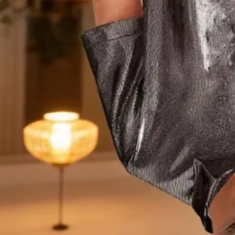 Mens Shiny Sequins Shirt Fashion Men's Performance Shirt Turn-Down Collar Short Sleeved Shirts For Club Party Disco Stage Show