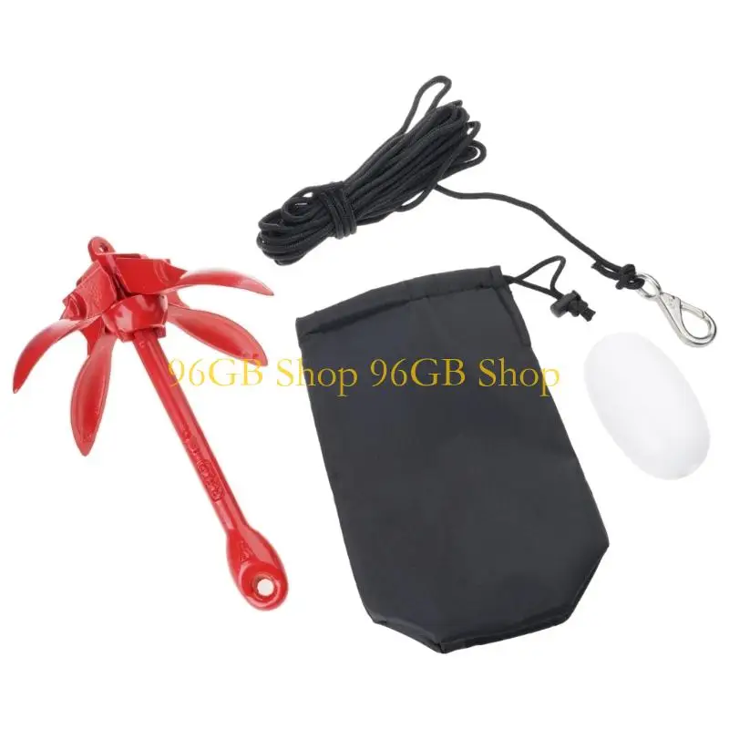 96GB Sturdy 31Cm Grapnel Mooring 1500G for Stand Up Paddles Board Yogas Meeting