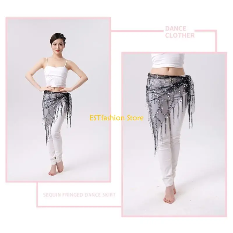 Y5GC Gonne con paillettes brilla Minigonna glitterata Gonna corta con spacco laterale Party Clubwear