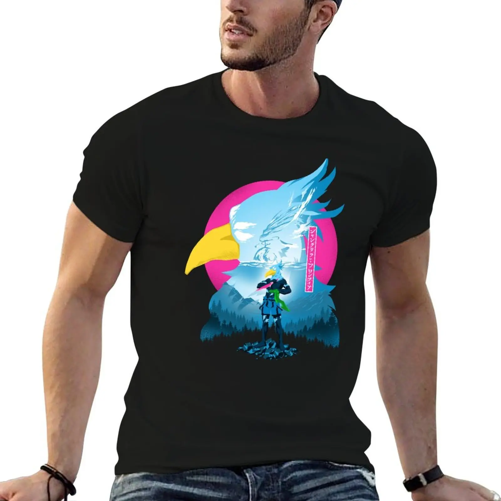 

Sunraku Twin Blade User T-Shirt t shirt men 100% cotton luxury brand t shirts for man graphic vintage T-Shirt