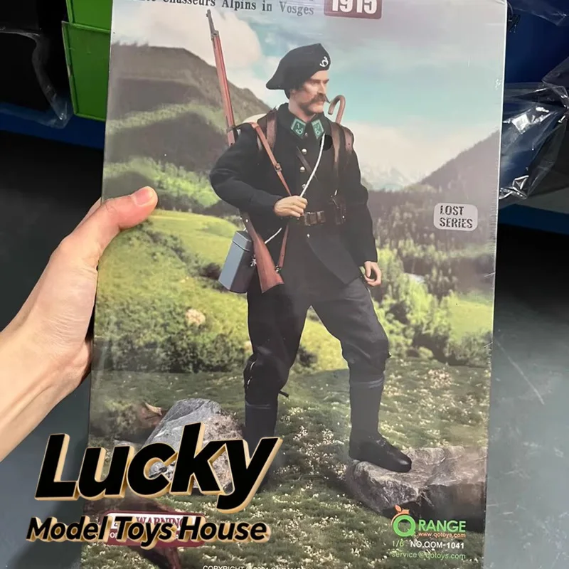 QORANGE QOTOYS سلسلة مفقودة 1/6 فرنسا تشاسير جبال الألب في Vosges 1915 العسكرية التاريخية QOM-1041 12 "الرجل العسكري عمل الشكل #1
