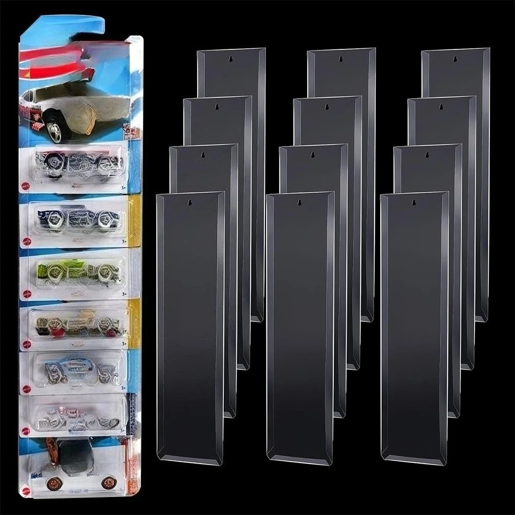 Clear Display Case for Packaged Model Cars,Model Car Display Cases Wall Mount Toy Car Storage Organizer Car Display Case