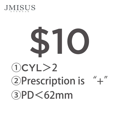 Diferencia de precio de gafas graduadas, función de lente aumentada, tarifas (Los pedidos realizados por separado no se enviarán)