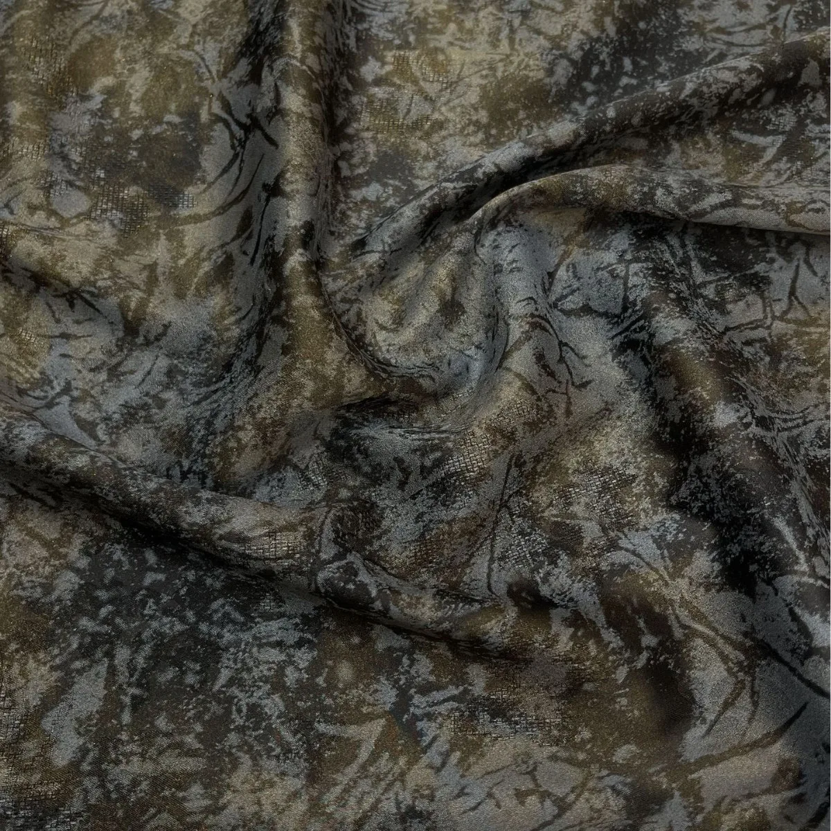 New National Style Chinese Bronzing Fabric 2025 Spring and Summer Dark Designer Skirt Coat & Trousers - Image 3