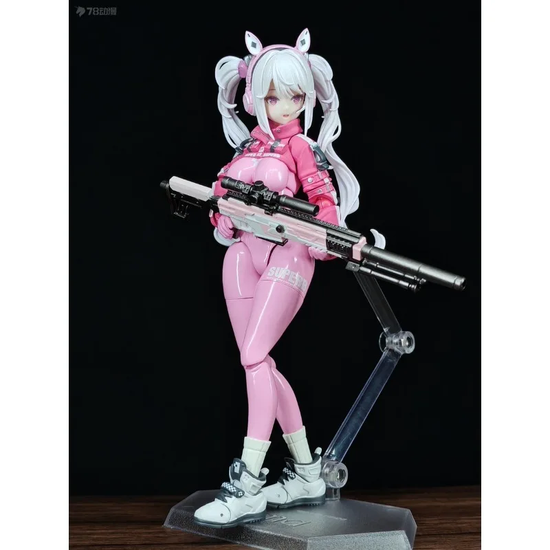 Max Factory Original Figma Victory Goddess: Niji Series 628 Alice Anime figura de acción modelo juguetes modelo móvil regalos para niños