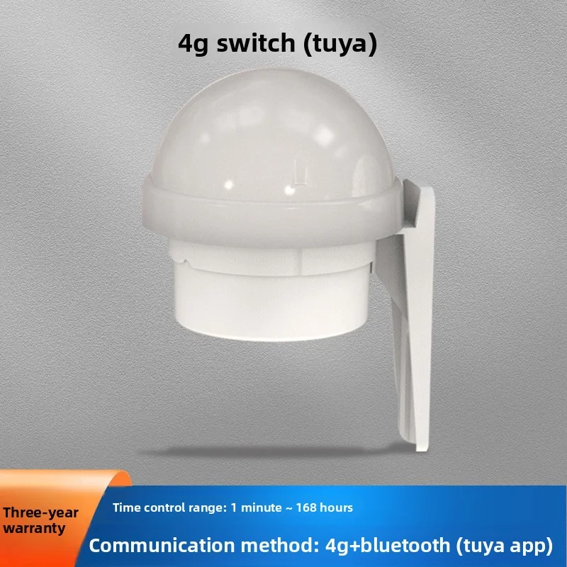 Tuya 4g مفتاح تحكم عن بعد مقاوم للماء مع التحكم في الضوء قياس الطاقة انقطاع التيار الكهربائي تحذير في الهواء الطلق مفتاح توقيت مقاوم للماء #5