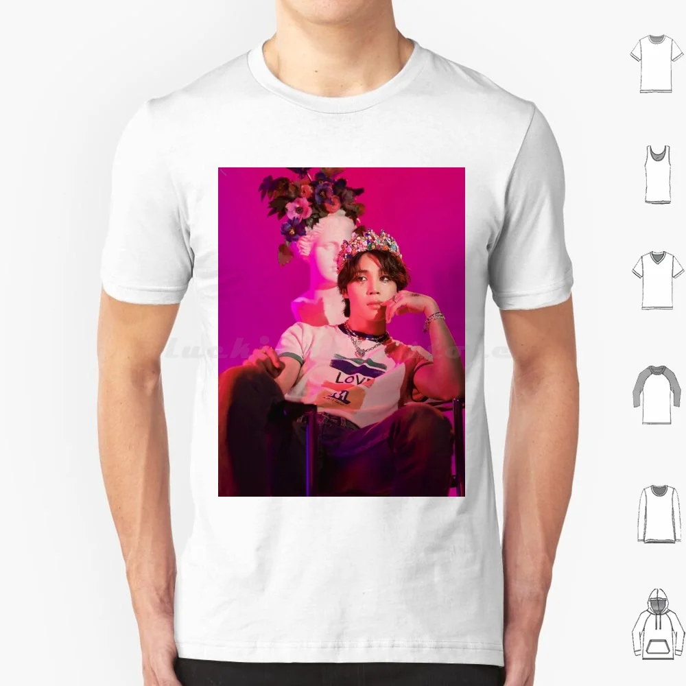 Jimin ( Me , Myself And Jimin ) ‘id : Chaos’ Concept Photo-20 T Shirt 6xl Cotton Cool Tee Kpop Music Jimin Jimin Park Jimin